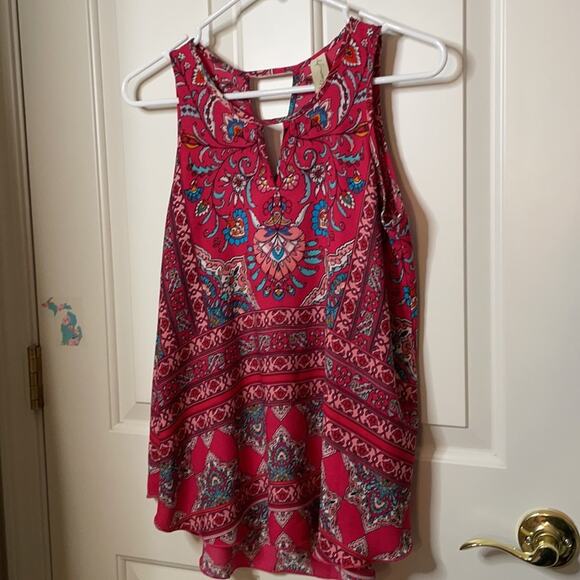 Evereve Allison Joy pink blouse XS - Picture 5 of 8